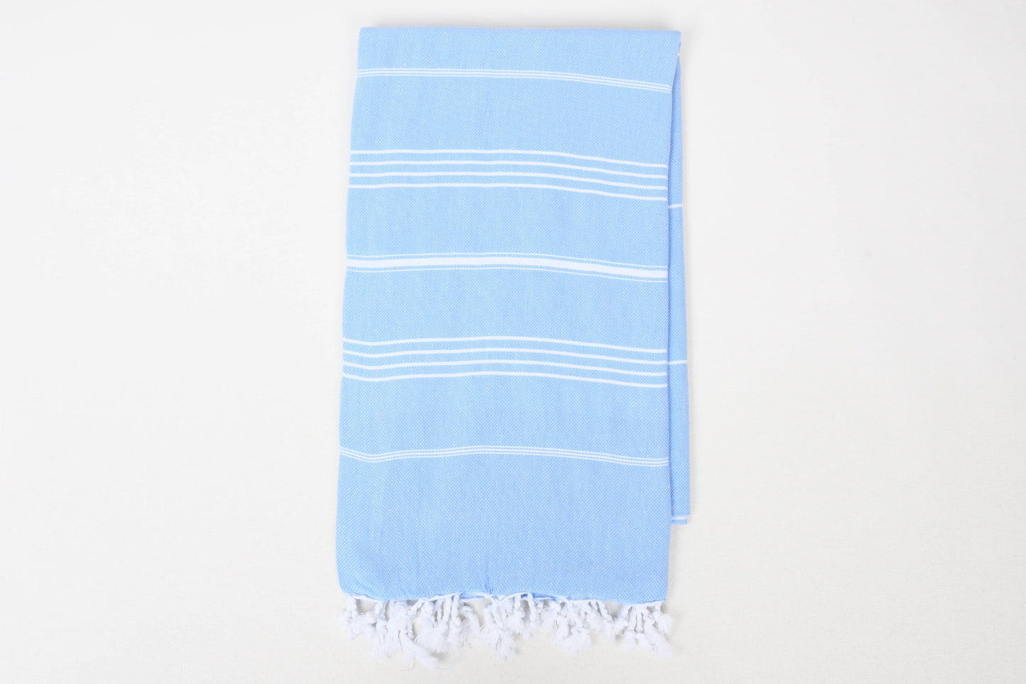 Handwoven Turkish Organic Cotton Towel – Beach Towel: Lilac Purple