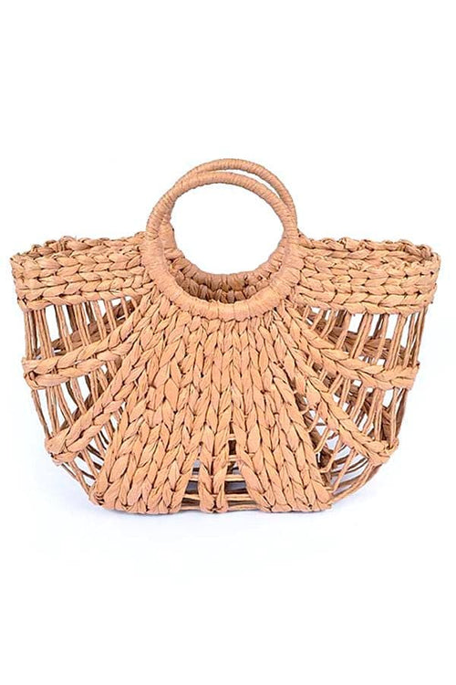 Woven from Paper Straw, Handmade Beach Bag, Spring and Summer Fun! Available in Khaki or Ivory. Free Shipping