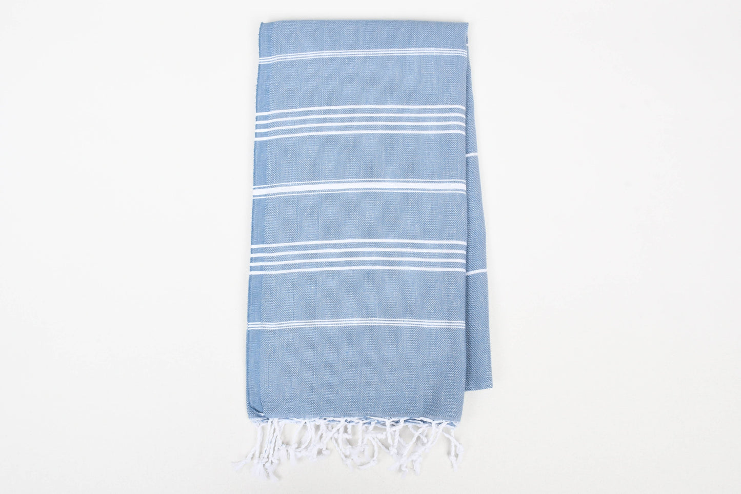 Handwoven  Turkish Organic Cotton Towel –   Beach Towel: Lilac Purple